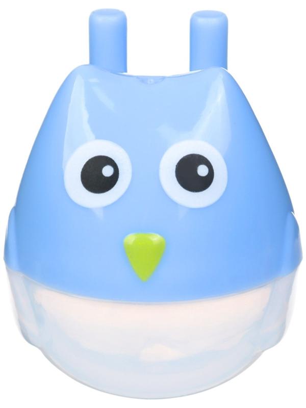 Аспиратор назальный с отводной трубкой «Совушка», цвет голубой