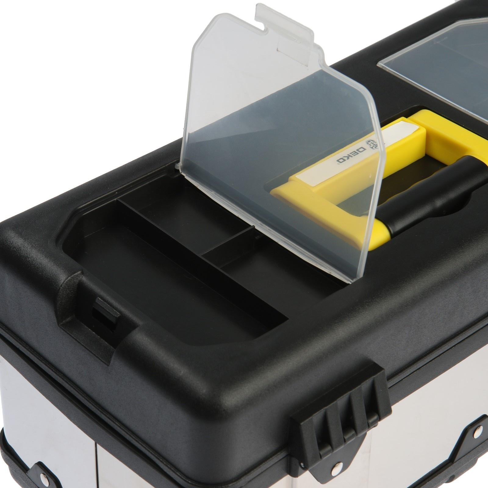 Ящик для инструментов DEKO DKTB30, металлический, 41х21.5х18.5 см