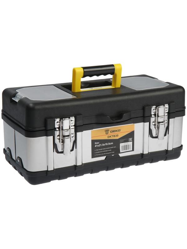 Ящик для инструментов DEKO DKTB30, металлический, 41х21.5х18.5 см