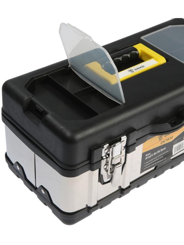 Ящик для инструментов DEKO DKTB30, металлический, 41х21.5х18.5 см