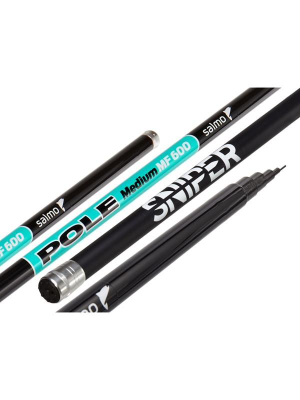 Удилище поплавочное без колец Salmo Sniper POLE MEDIUM MF, тест 5-20 г., длина 6 м.