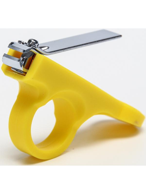 Набор по уходу за ребенком Крошка Я, 5 предметов - расческа, пинцет, ножницы, книпсер, пилка, желтый