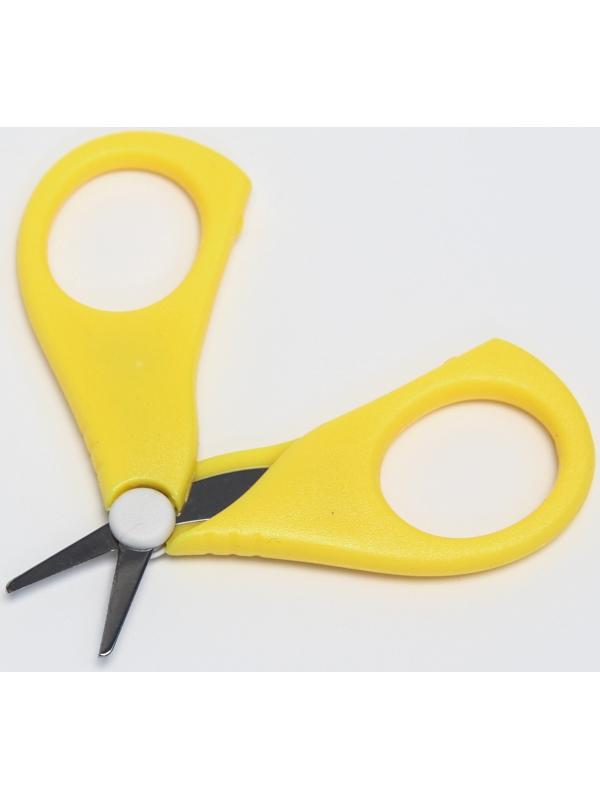 Набор по уходу за ребенком Крошка Я, 5 предметов - расческа, пинцет, ножницы, книпсер, пилка, желтый