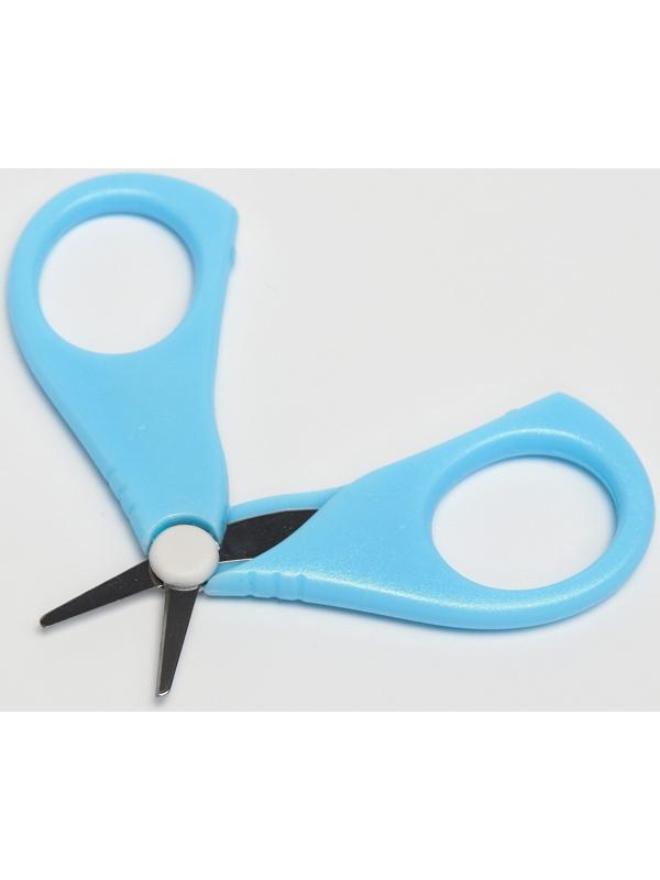 Набор по уходу за ребенком, 5 предметов: расческа, пинцет, ножницы, книпсер, пилка, голубой