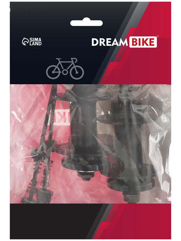 Втулки колёс велосипеда, 36 спиц, под диск, эксцентрик, комплект: передняя и задняя