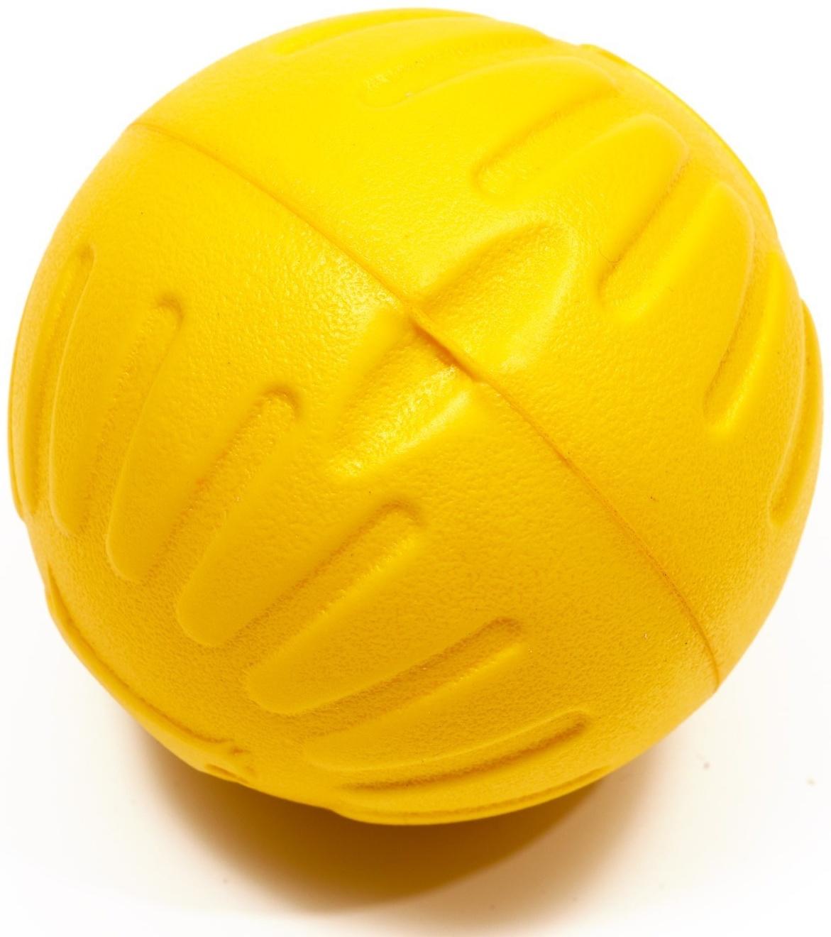 Мяч из EVA плавающий, для дрессировки, 9 см, жёлтый