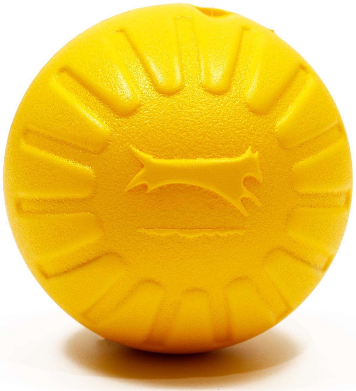 Мяч из EVA плавающий, для дрессировки, 9 см, жёлтый
