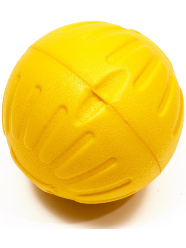 Мяч из EVA плавающий, для дрессировки, 9 см, жёлтый