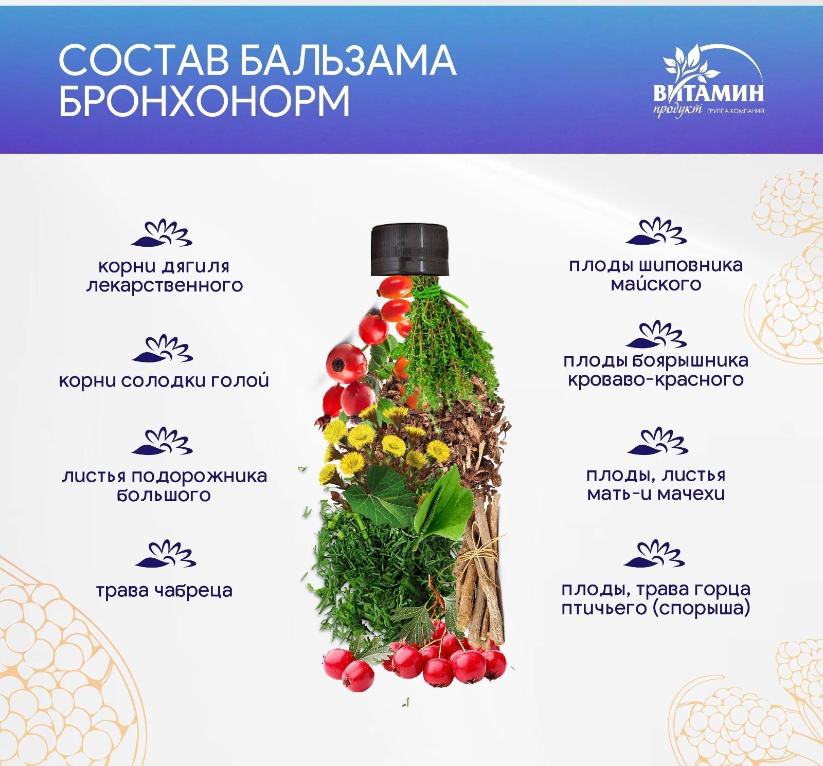 Бальзам Бронхонорм, 250 мл