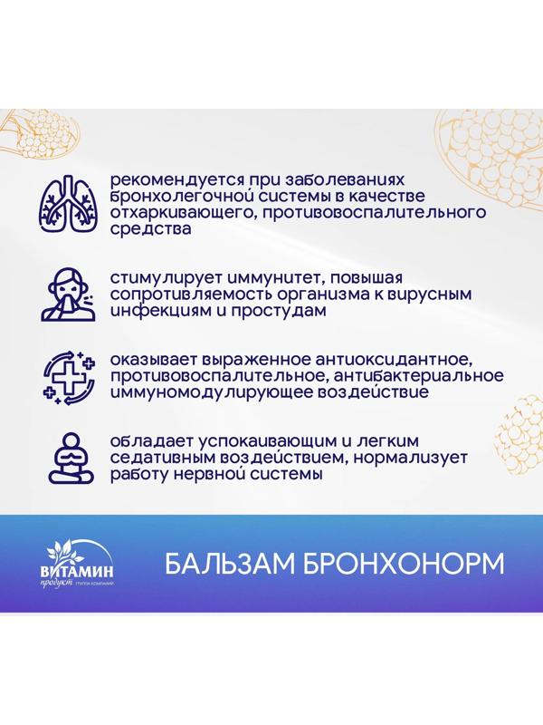 Бальзам Бронхонорм, 250 мл