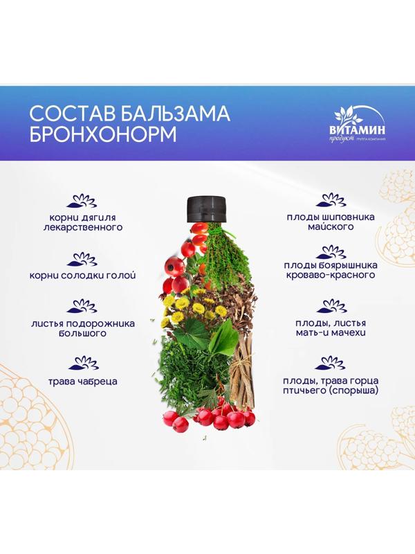 Бальзам Бронхонорм, 250 мл