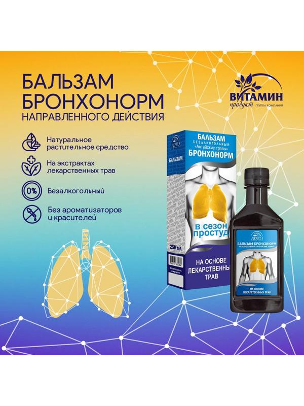 Бальзам Бронхонорм, 250 мл