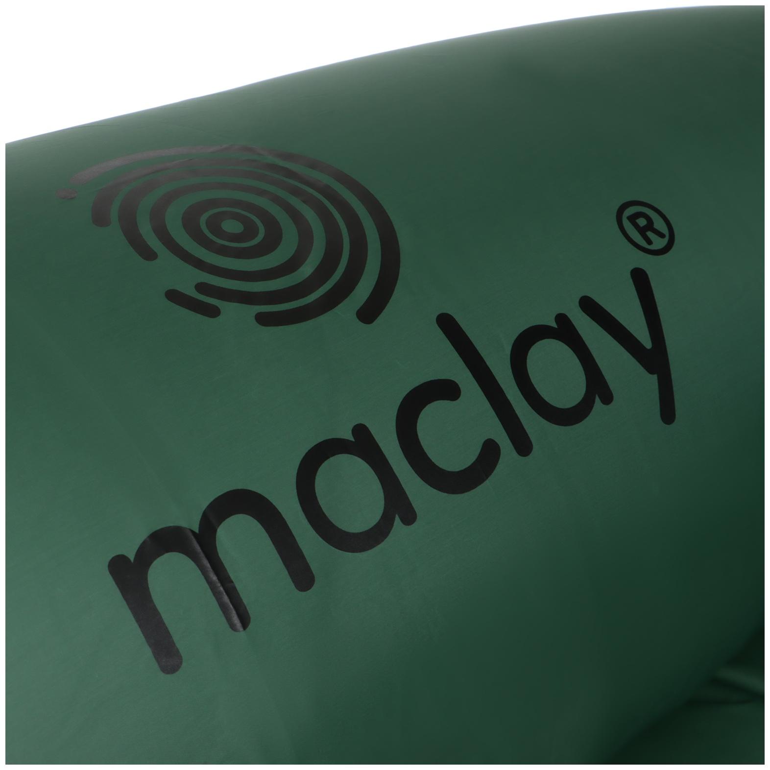 Надувной диван maclay, 190Т, 180 х 70 х 45 см, цвет оливковый