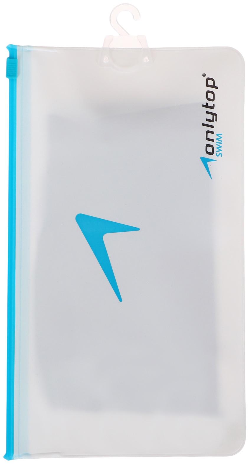 Шапочка для плавания ONLYTOP SWIM, детская, цвет розовый, обхват 46-52 см