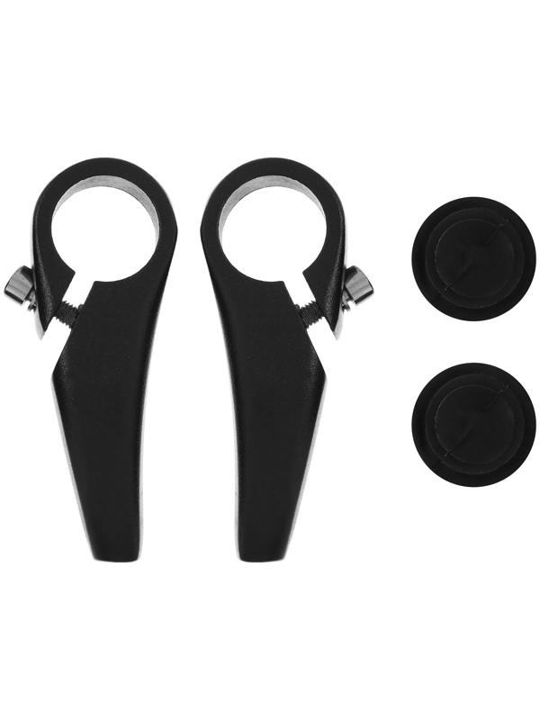 Рога на руль Dream Bike K-45, алюминий, чёрные