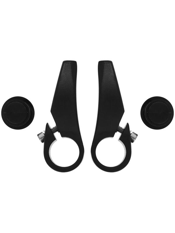 Рога на руль Dream Bike K-45, алюминий, чёрные