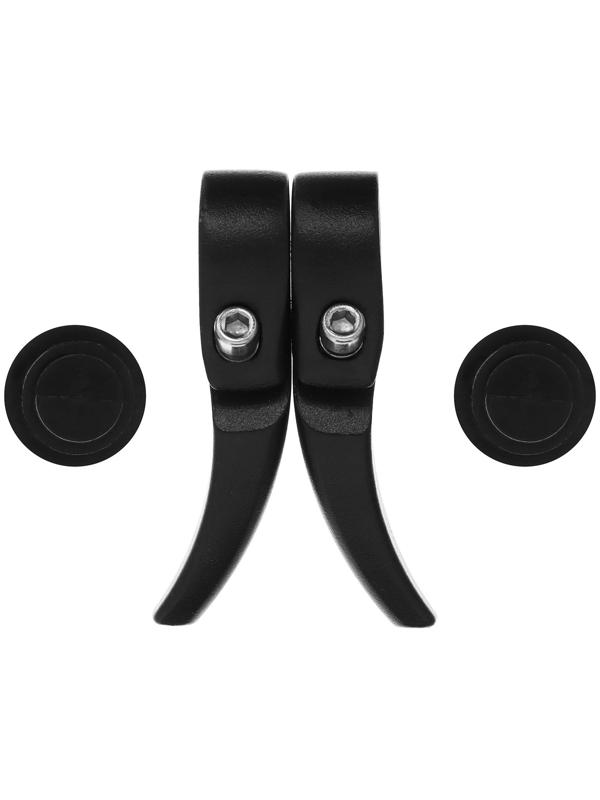 Рога на руль Dream Bike K-45, алюминий, чёрные