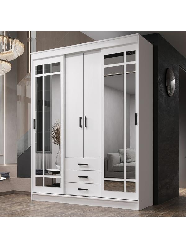 Шкаф-купе «Лорд», 1700×580×2200 мм, белый