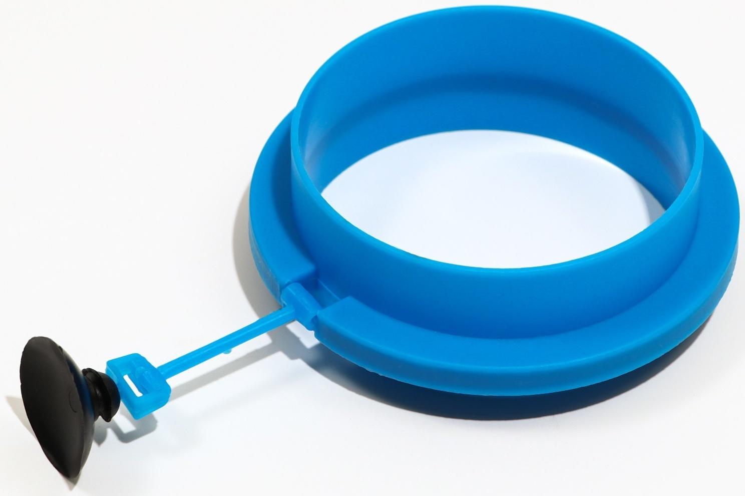 Кормушка для рыб плавающая, круглая, Ø10 см