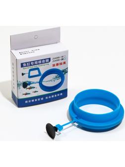 Кормушка для рыб плавающая, круглая, Ø10 см