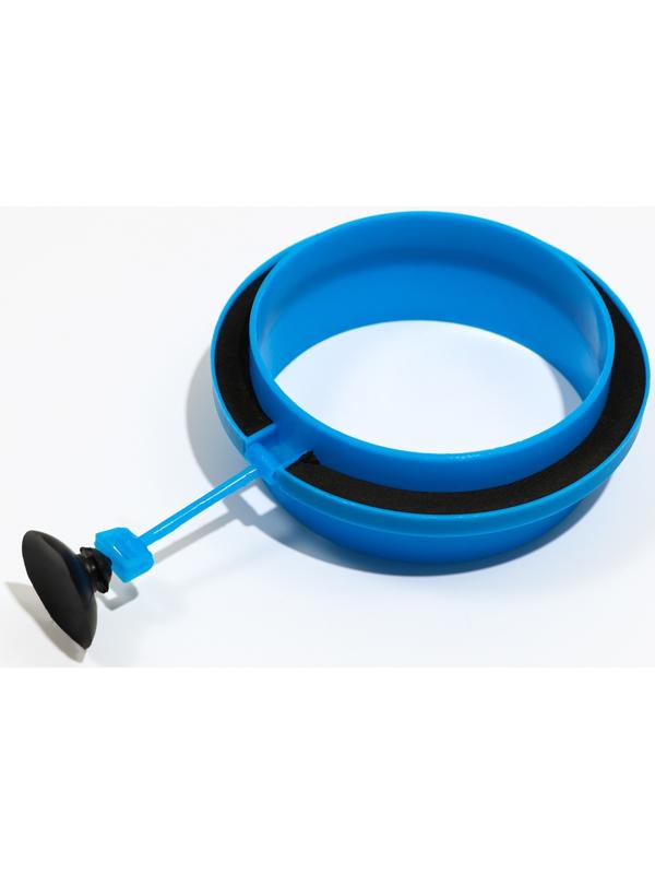 Кормушка для рыб плавающая, круглая, Ø10 см