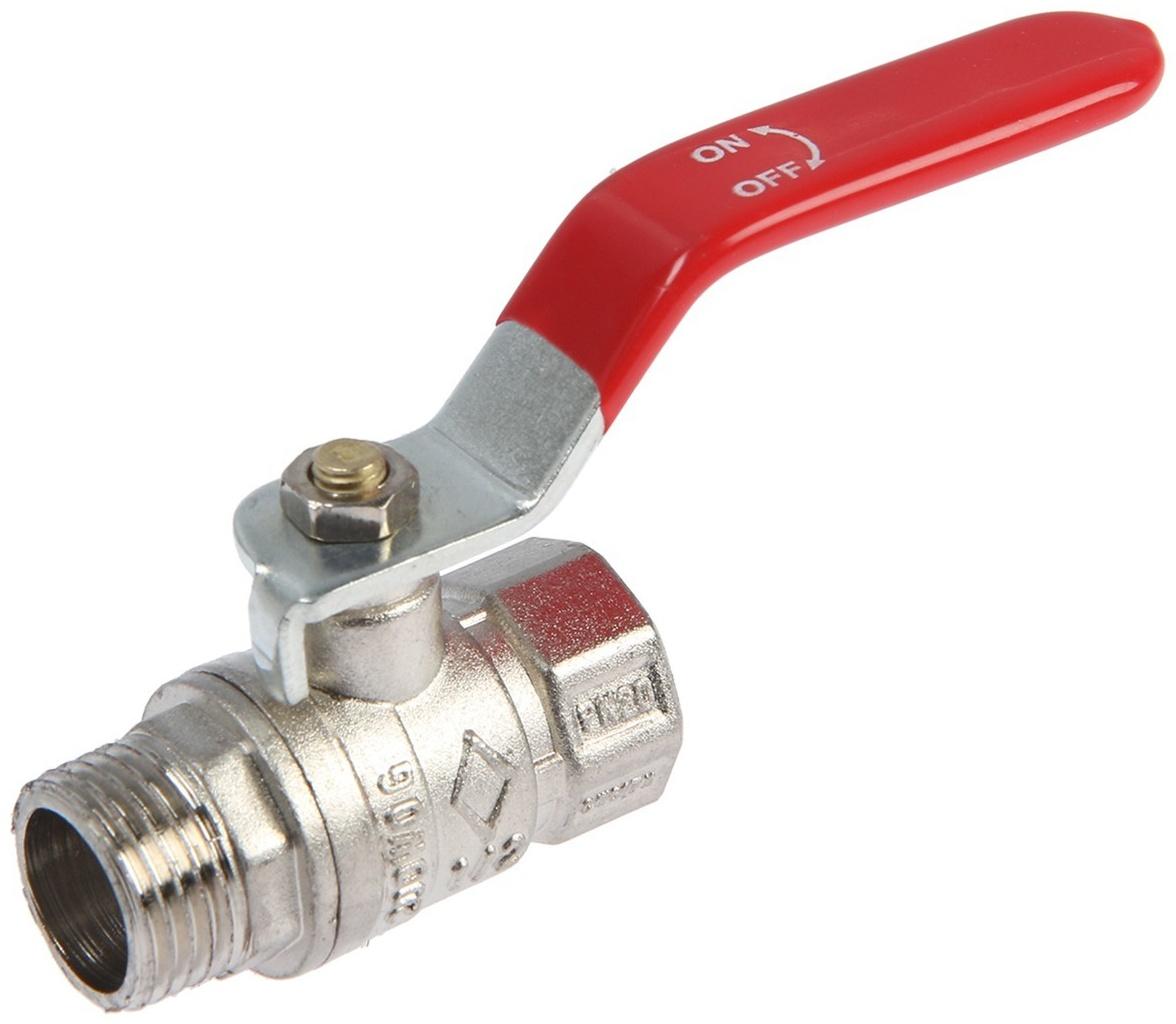 Кран шаровой ZEIN engr, нр/вр 1/2