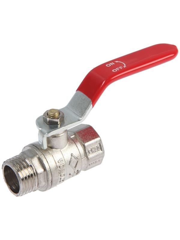 Кран шаровой ZEIN engr, нр/вр 1/2