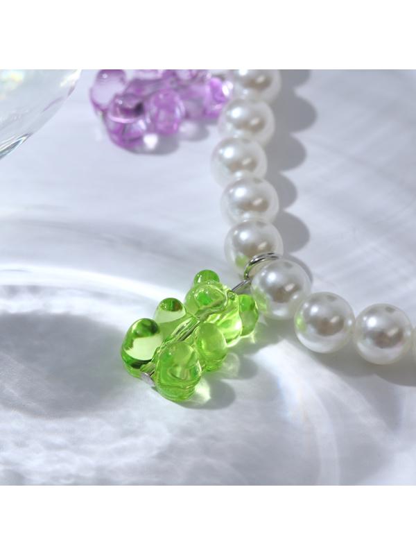 Колье «Желейные мишки» с бусинами, WINX