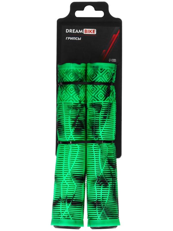 Грипсы Dream Bike, 165 мм, зелёные