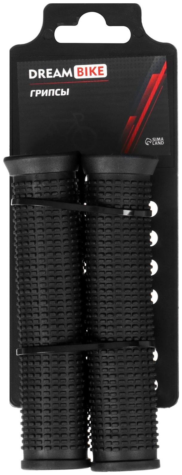 Грипсы Dream Bike, 125 мм, чёрные