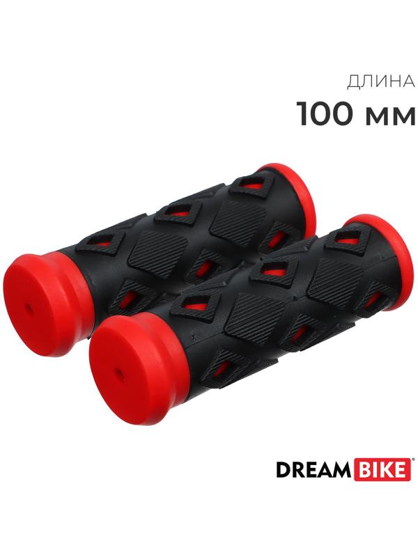 Грипсы Dream Bike, 100 мм, красные