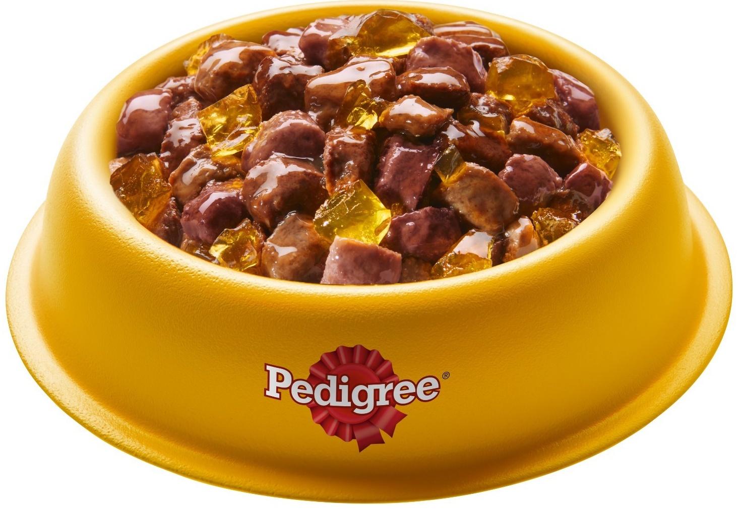 Влажный корм Pedigree для собак телячья печень, желе, пауч,  85 г