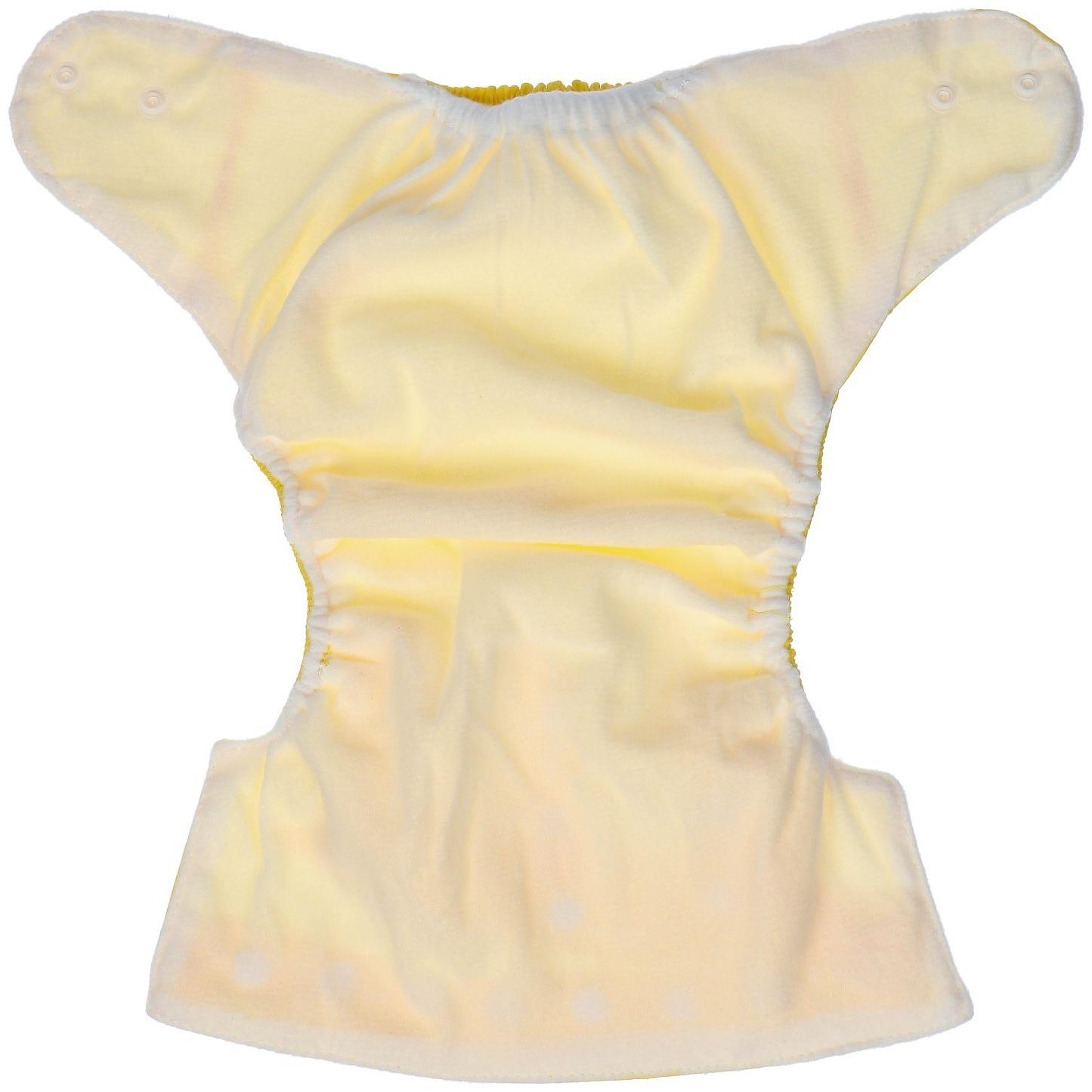 Многоразовый подгузник, 3-15 кг, цвет желтый, Крошка Я