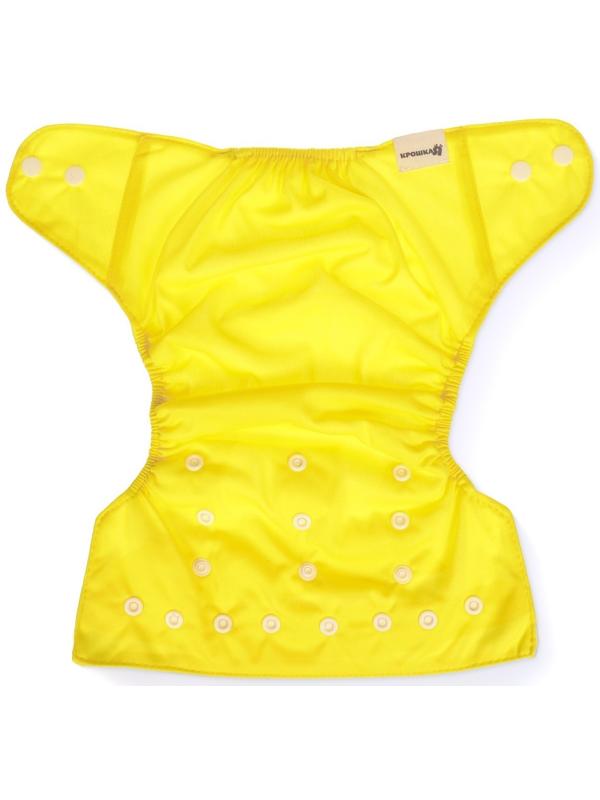 Многоразовый подгузник, 3-15 кг, цвет желтый, Крошка Я