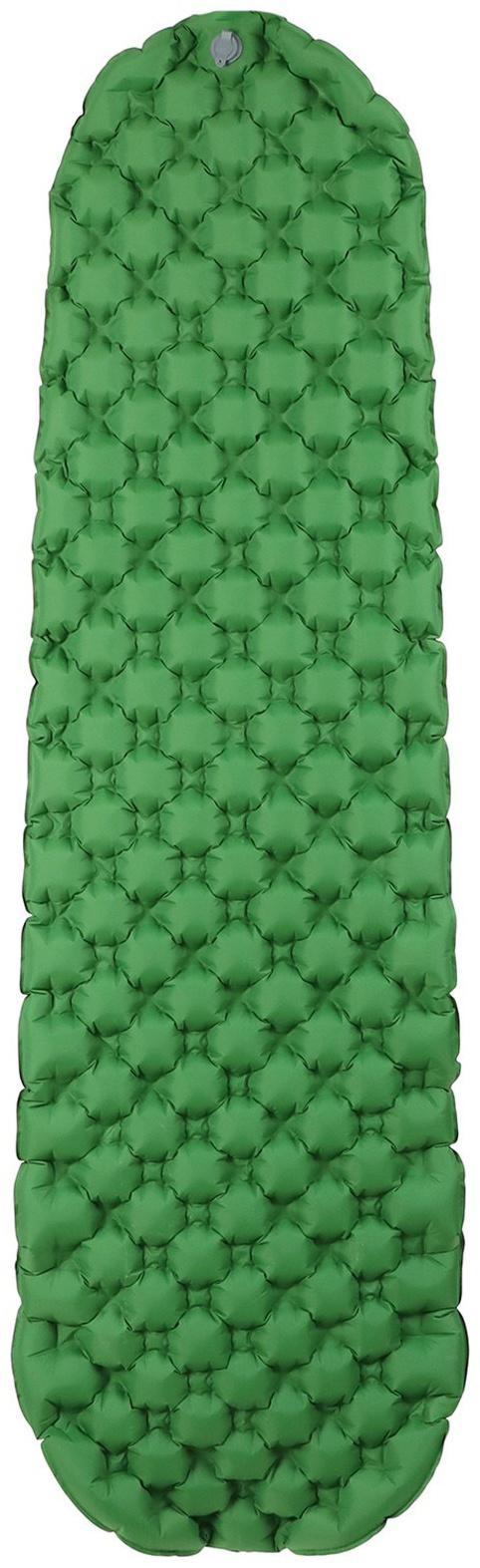 Коврик туристический maclay, надувной, 190×58×5 см, зелёный
