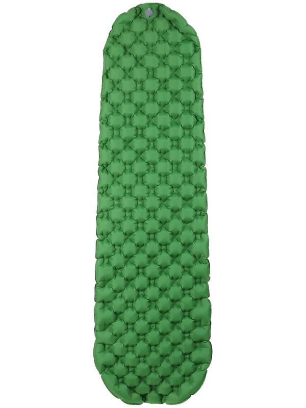 Коврик туристический maclay, надувной, 190×58×5 см, зелёный