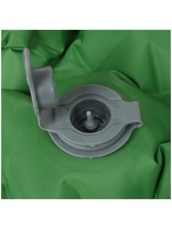 Коврик туристический maclay, надувной, 190×58×5 см, зелёный