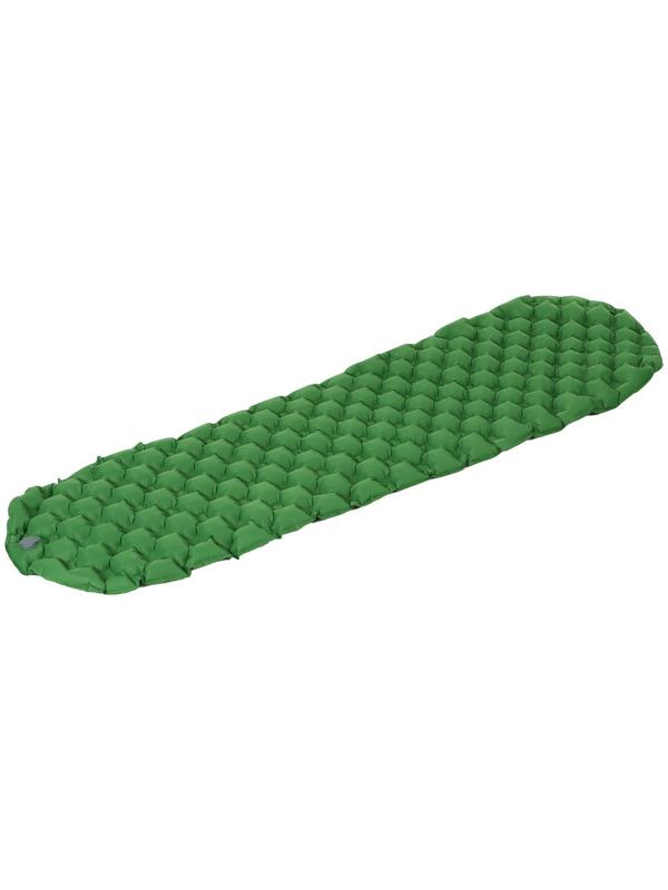 Коврик туристический maclay, надувной, 190×58×5 см, зелёный