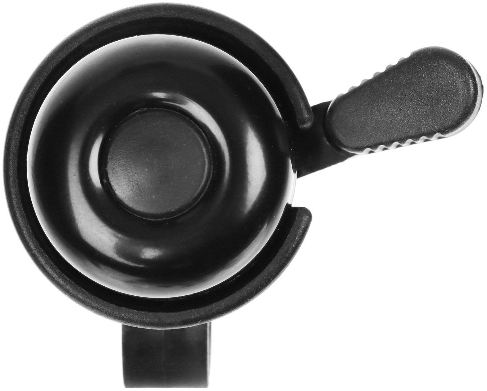 Звонок велосипедный Dream Bike, механический, цвет чёрный