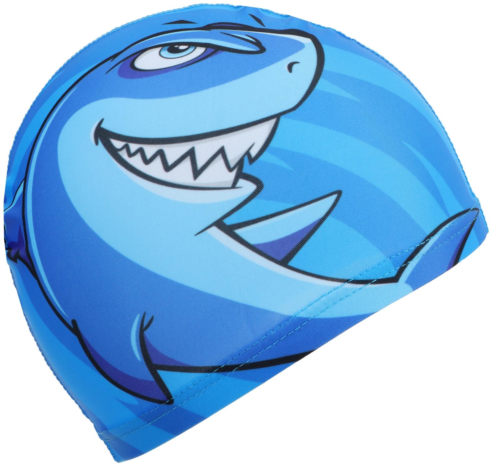 Набор для плавания детский ONLYTOP Swim «Акула»: шапочка, очки