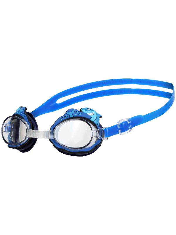 Набор для плавания детский ONLYTOP Swim «Акула»: шапочка, очки