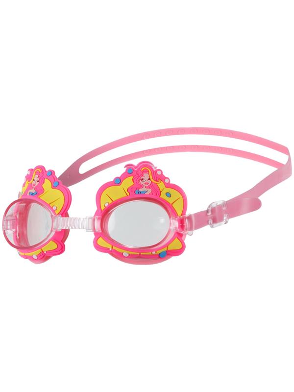 Набор для плавания детский ONLYTOP Swim «Русалка»: очки, шапочка, обхват 46-52 см