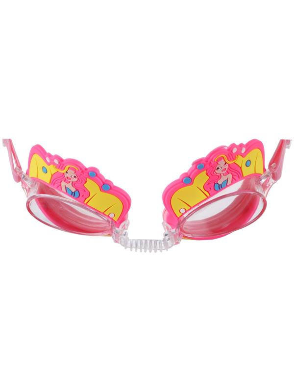 Набор для плавания детский ONLYTOP Swim «Русалка»: очки, шапочка, обхват 46-52 см
