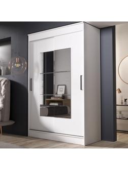 Шкаф-купе «Элегант 1», 1260×2000×590 мм, белый