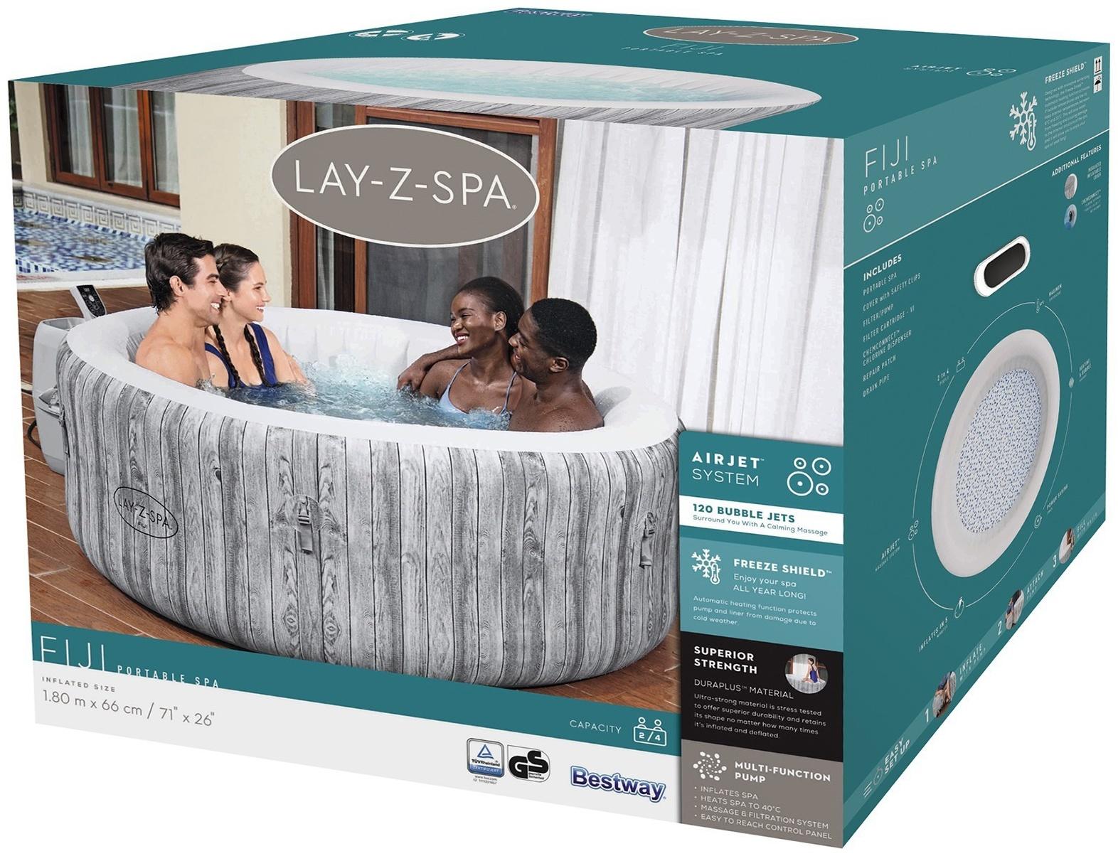 SPA-бассейн Bestway Fiji AirJet, 180×66 см, гидромассаж, 60085