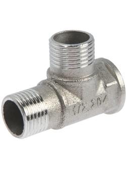 Тройник ZEIN engr, 1/2