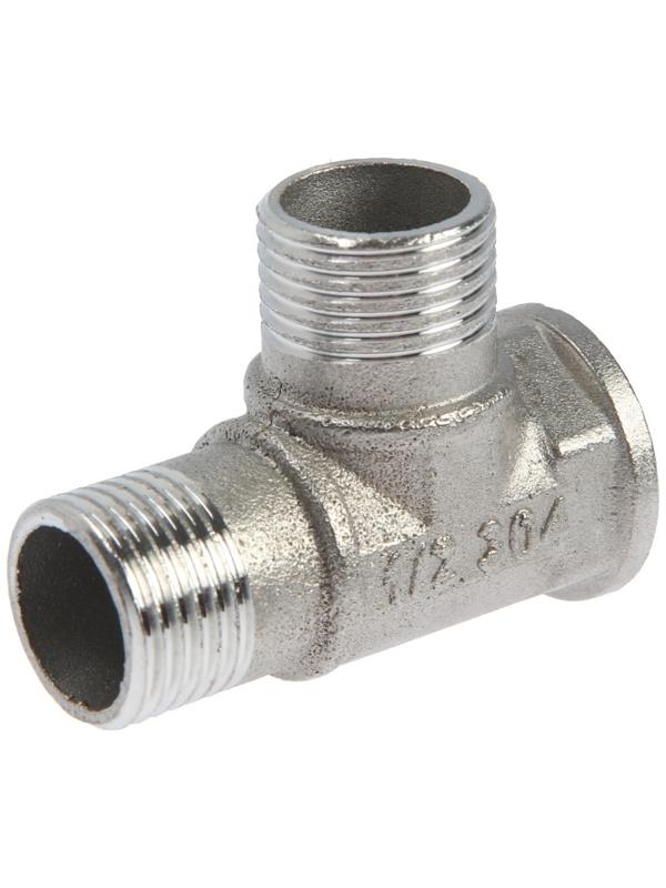 Тройник ZEIN engr, 1/2