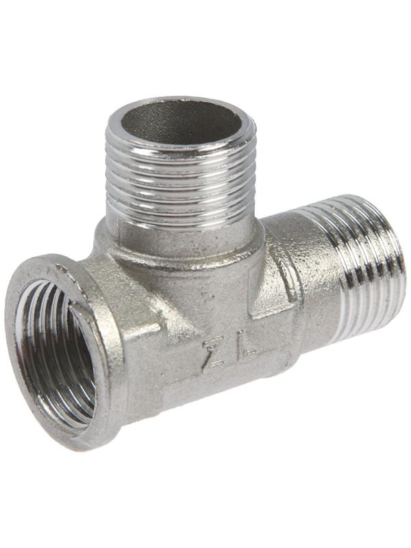 Тройник ZEIN engr, 1/2