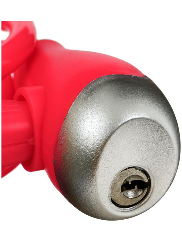 Велосипедный замок Dream Bike, детский, 8×1000 мм, розовый