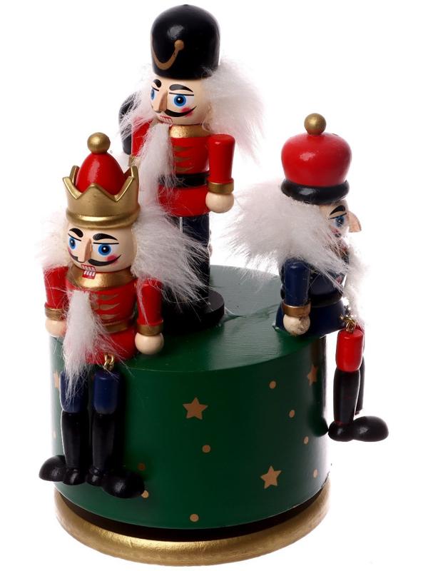 Сувенир «Карусель щелкунчики», 11×11×19 см, МИКС